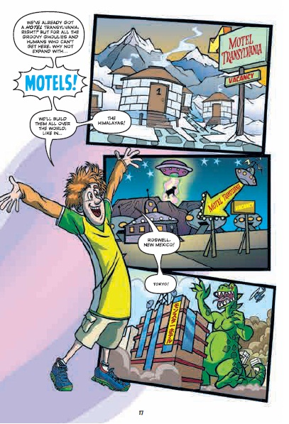Hotel Transylvania Graphic Novel Vol.3: Motel Transylvania by Stefan Petrucha